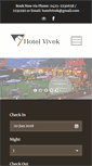 Mobile Screenshot of hotelvivek.com